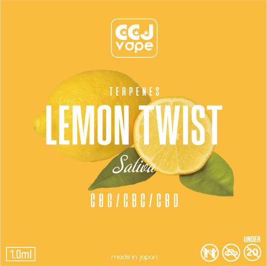 1.0ml： CCJ Vape Sativa Lemon Twist